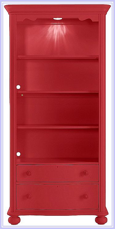 Coastal Living by Stanley Furniture Bookcase Beachcruiser Red